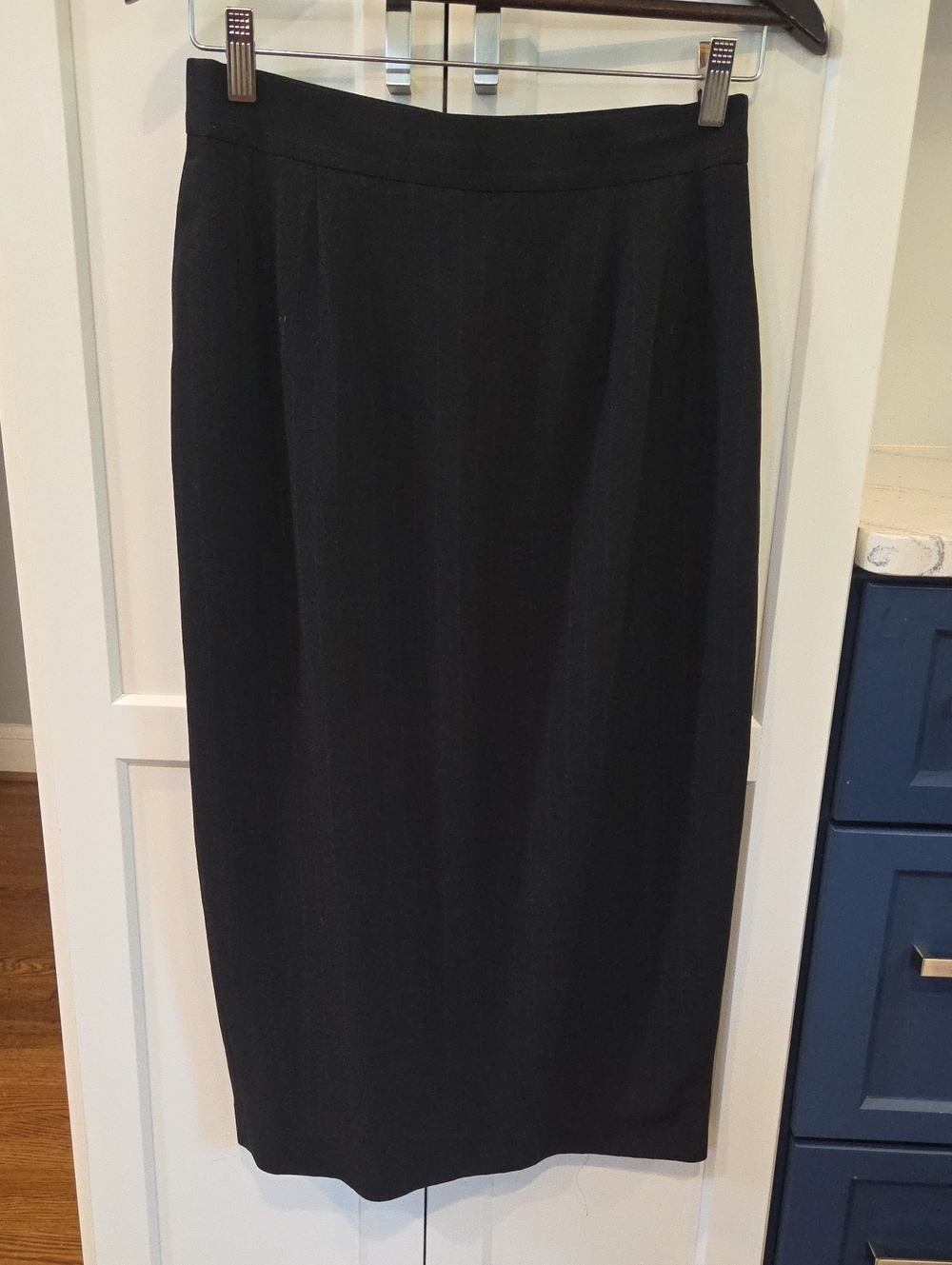 Rene Lezard Black Pencil Skirt Suit Set